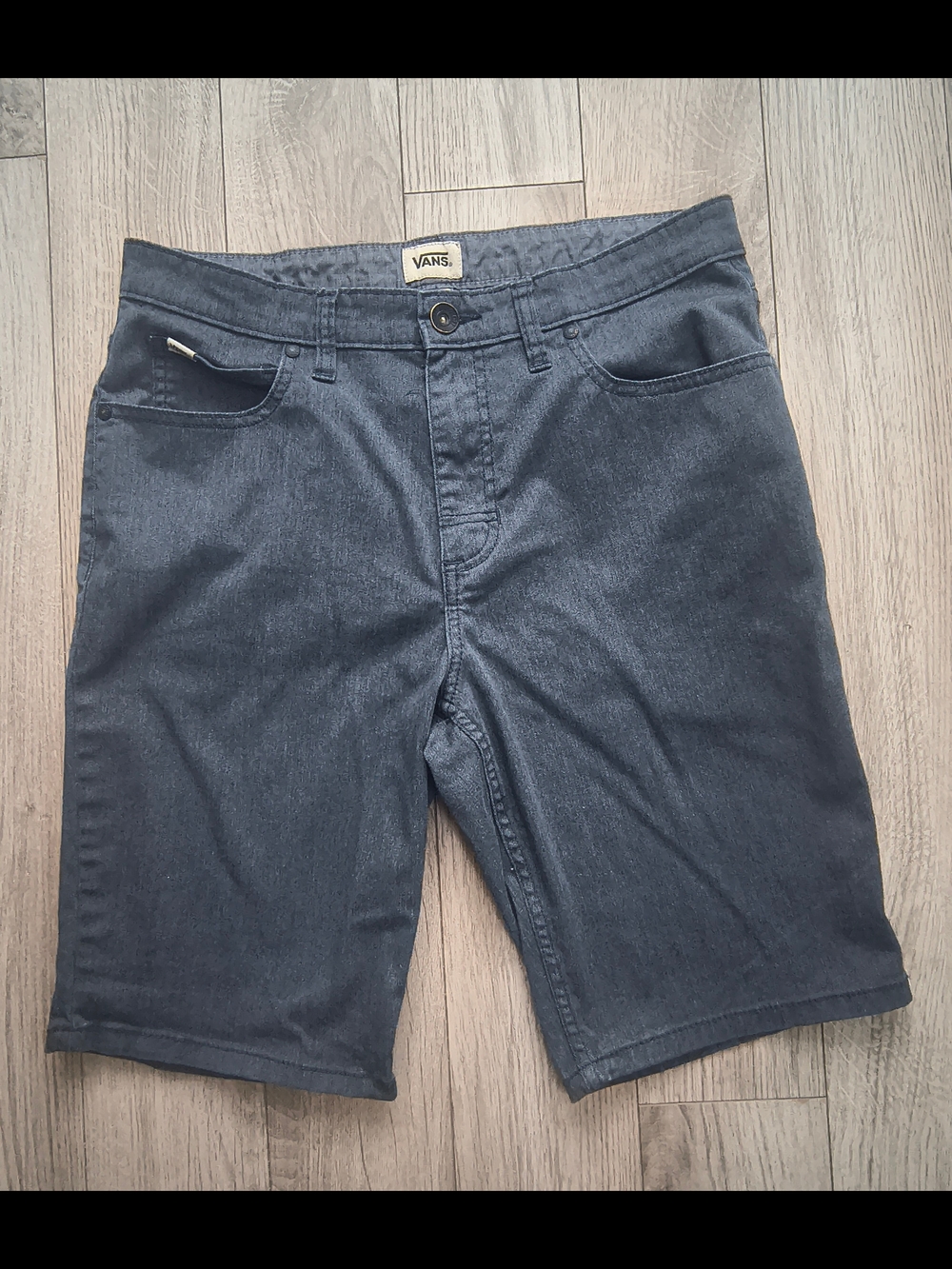 Vans Men's Dark Blue Denim Shorts